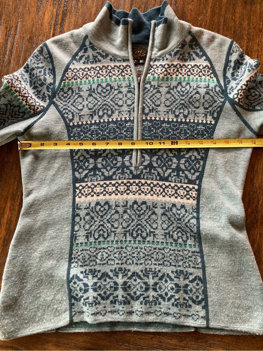 Icelandic Design Hayley Merino Wool 1/2-Zip Sweater - Picture 12 of 12